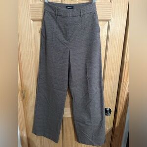 Reitmans plaid wide leg trousers